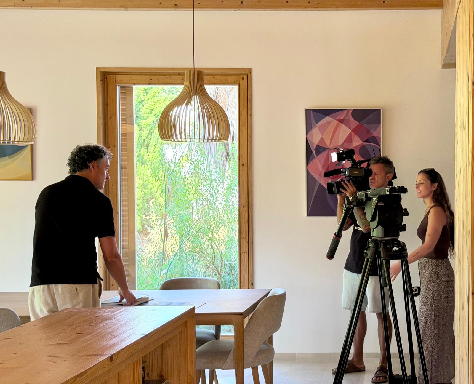 IB3 visita nuestra Eco Passive House en Puigpunyent